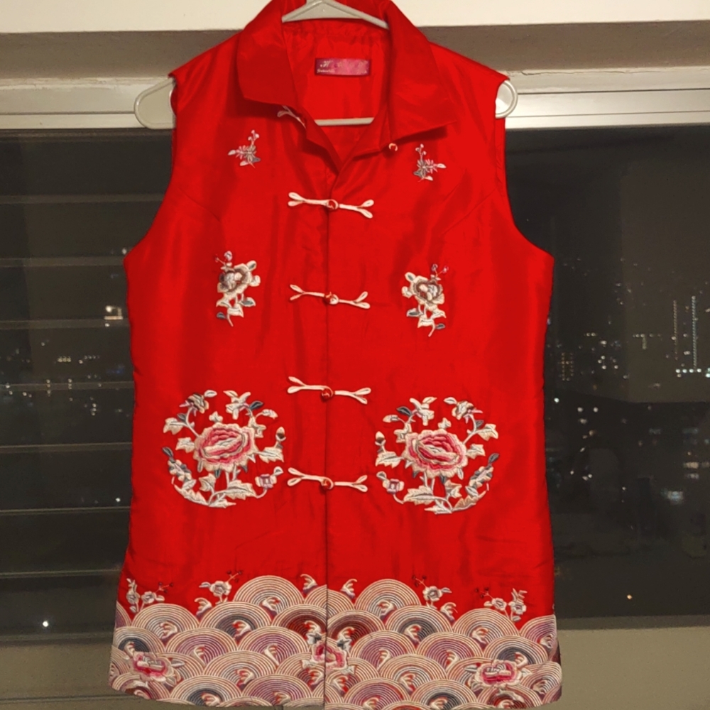 Asian style vest